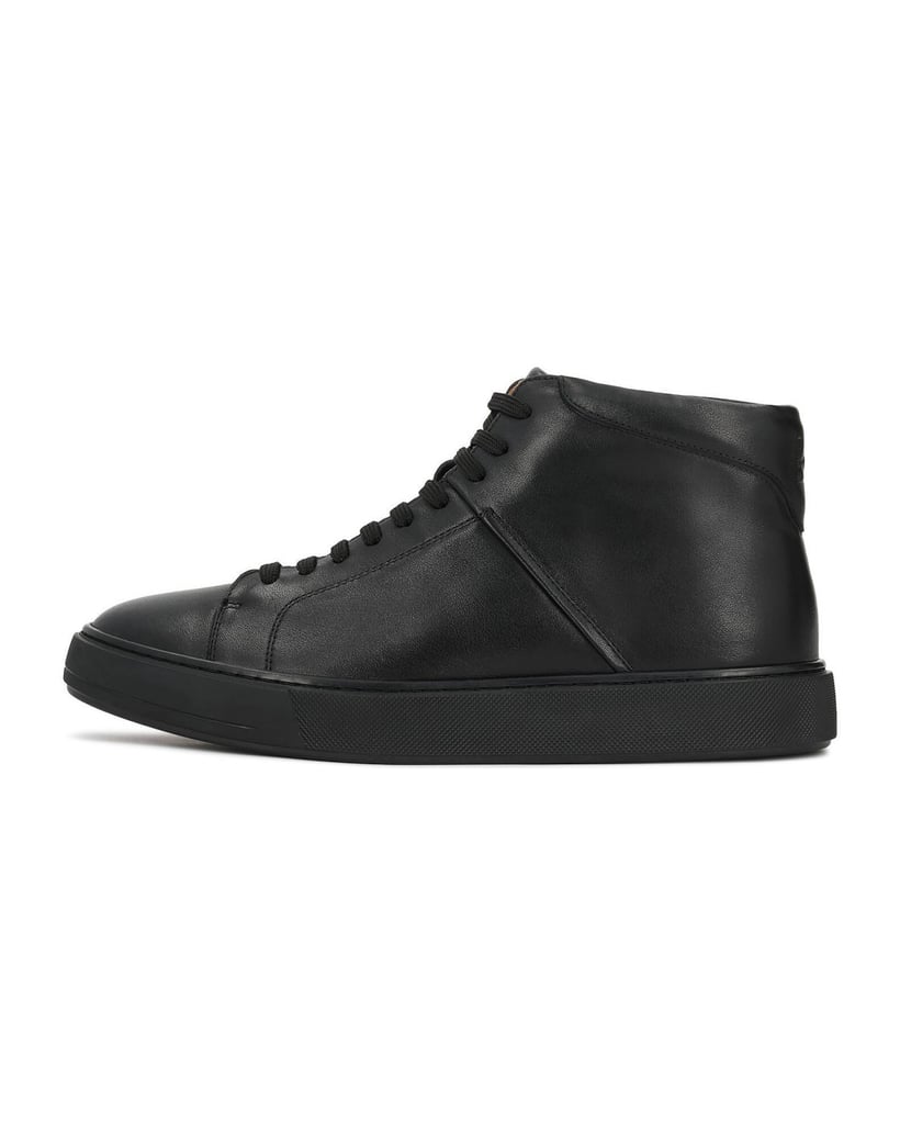 Kazar-Black-high-top-sneakers-čierna