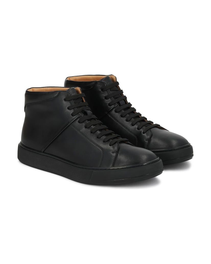 Kazar-Black-high-top-sneakers-čierna