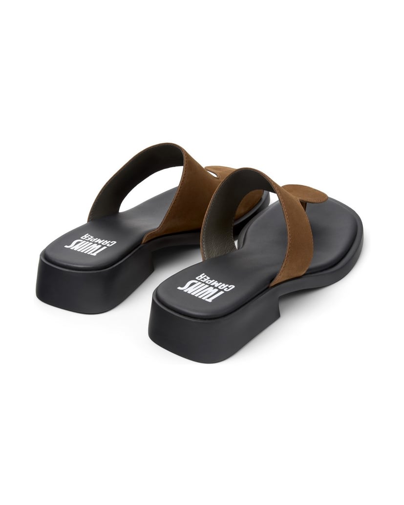 Camper-Sandalen-Dana-Twins-mittelbraun