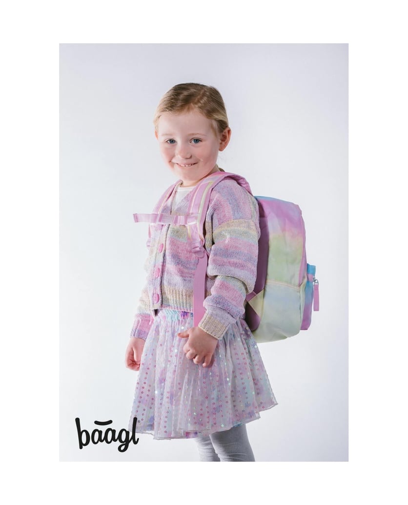 Baagl-Kindergartenrucksack-Rainbow-rosa