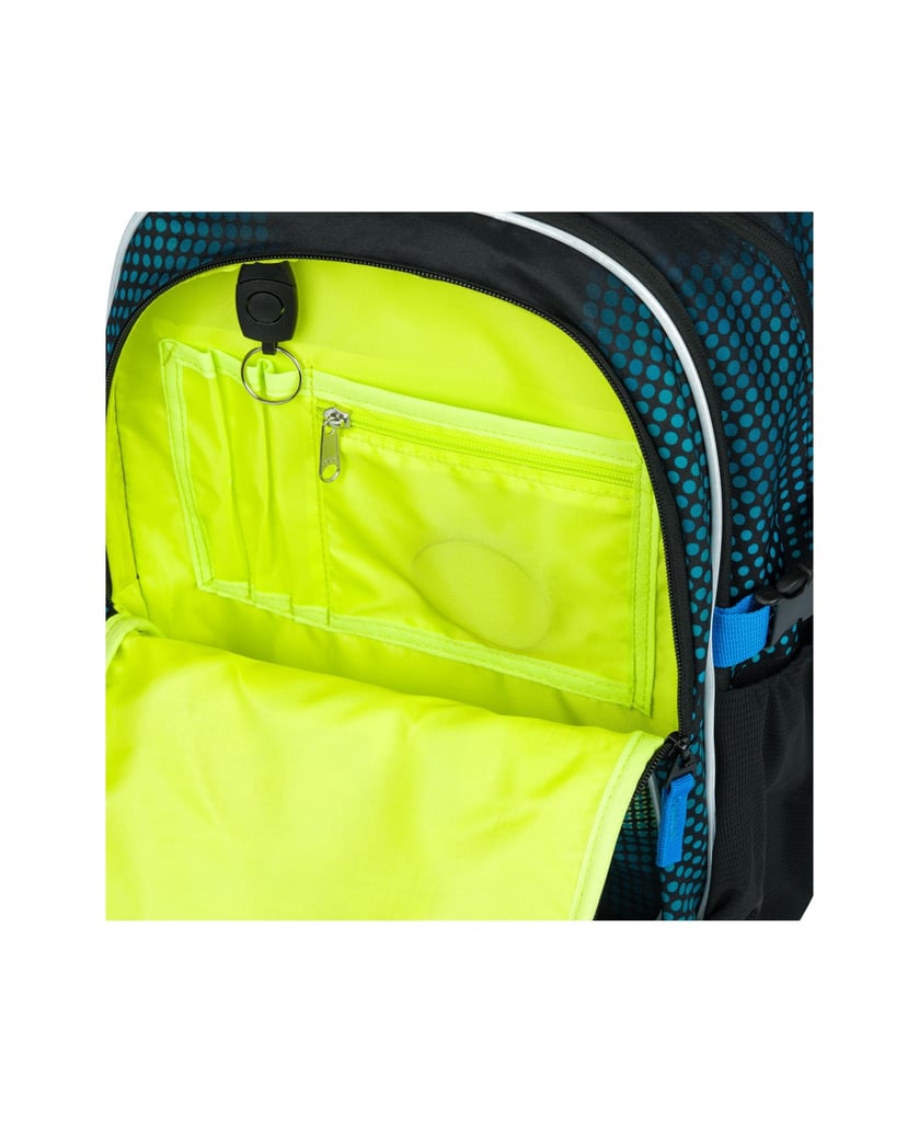 Baagl-Schulrucksack-Core-Football-Player-grün