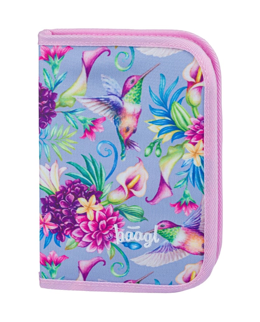 Baagl-Federmäppchen-1-Fach-Kolibri-lila