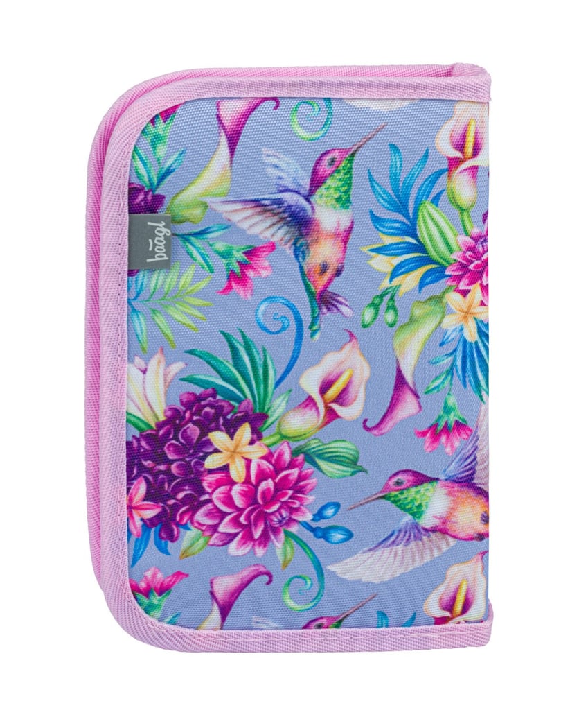 Baagl-Federmäppchen-1-Fach-Kolibri-lila