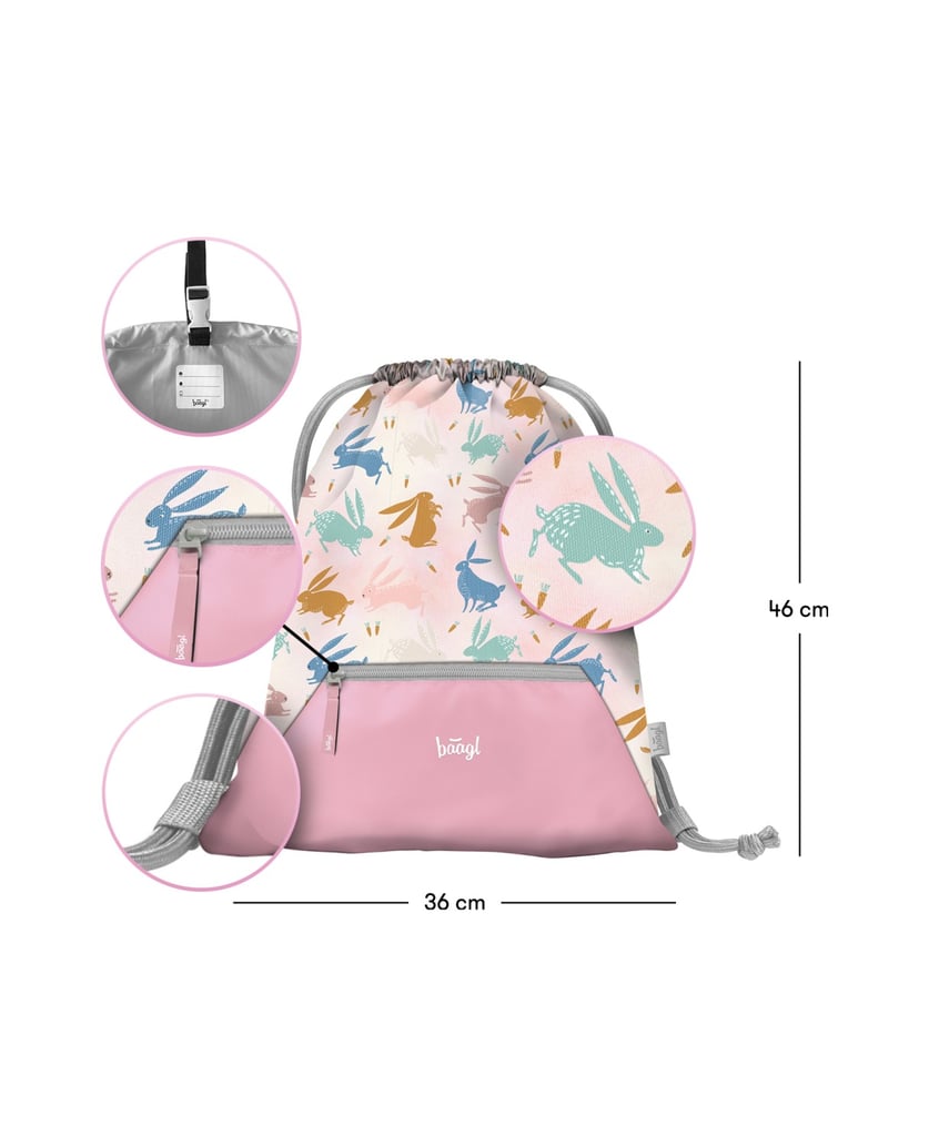 Baagl-Turnbeutel-mit-Tasche-Bunny-beige