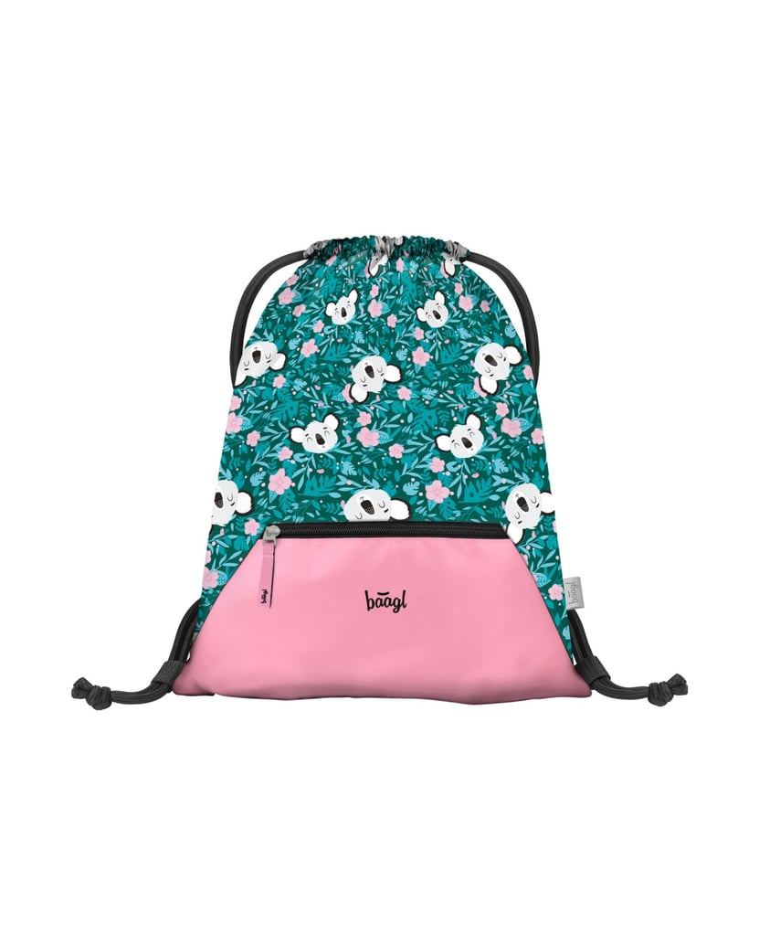 Baagl-Turnbeutel-mit-Tasche-Baby-Koala-grün