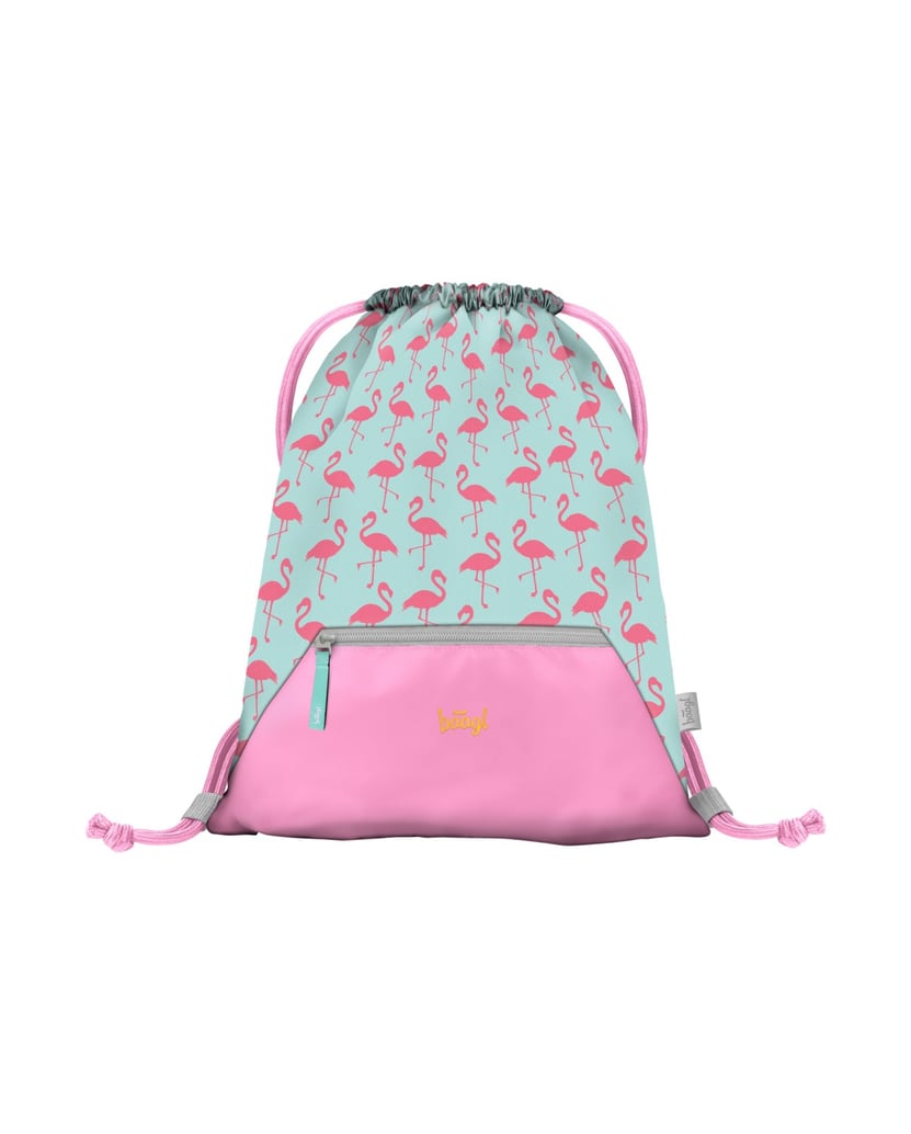 Baagl-Turnbeutel-mit-Tasche-Flamingo-rosa