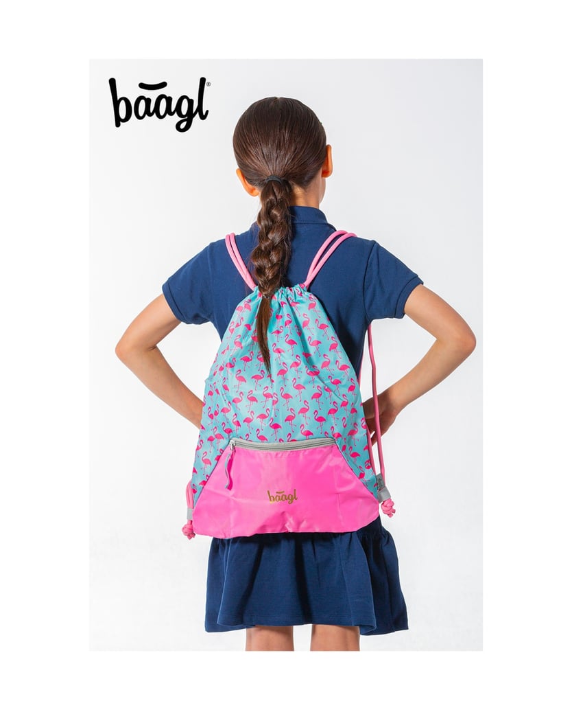 Baagl-Turnbeutel-mit-Tasche-Flamingo-rosa
