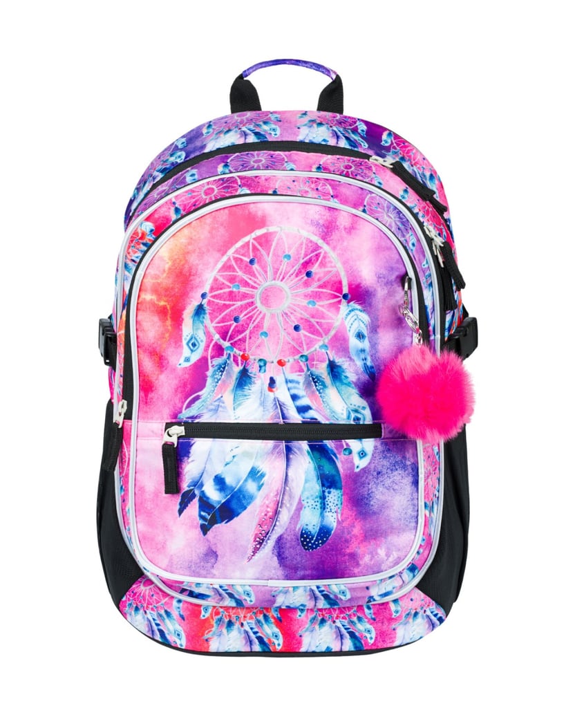 Baagl-Schulrucksack-Core-Traumfänger-lila