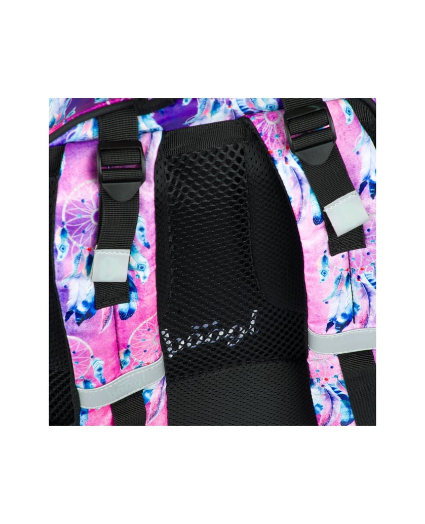 Baagl-Schulrucksack-Core-Traumfänger-lila