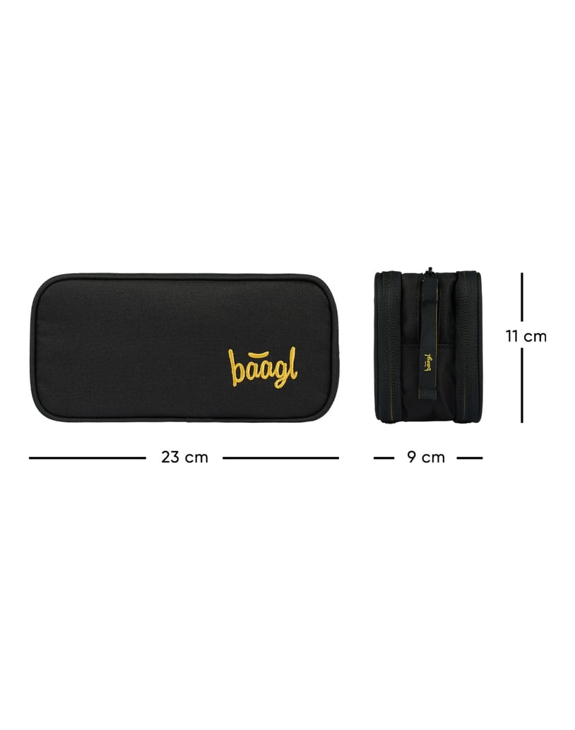 Baagl-Student-Federmäppchen-Etue-Black-schwarz