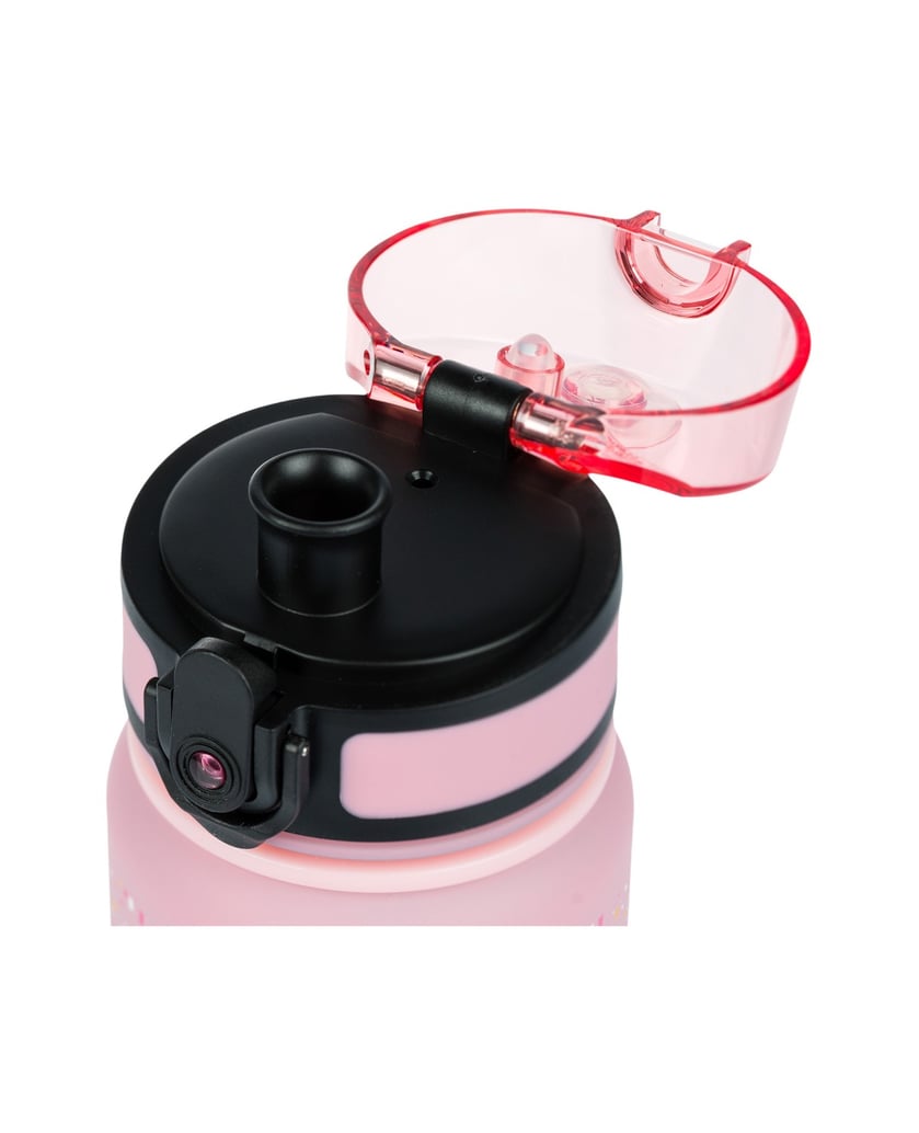 Baagl-Tritan-Trinkflasche-Rainbow,-350-ml-rosa