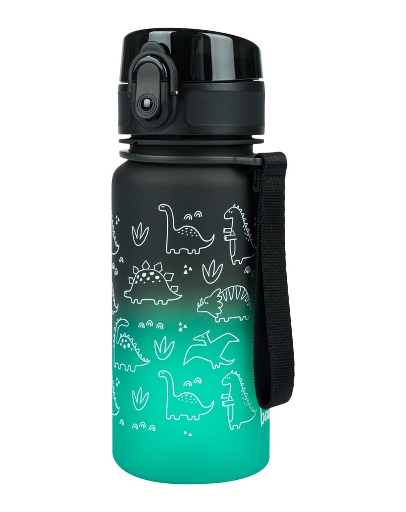 Baagl-Tritan-Trinkflasche-Dino,-350-ml-grün