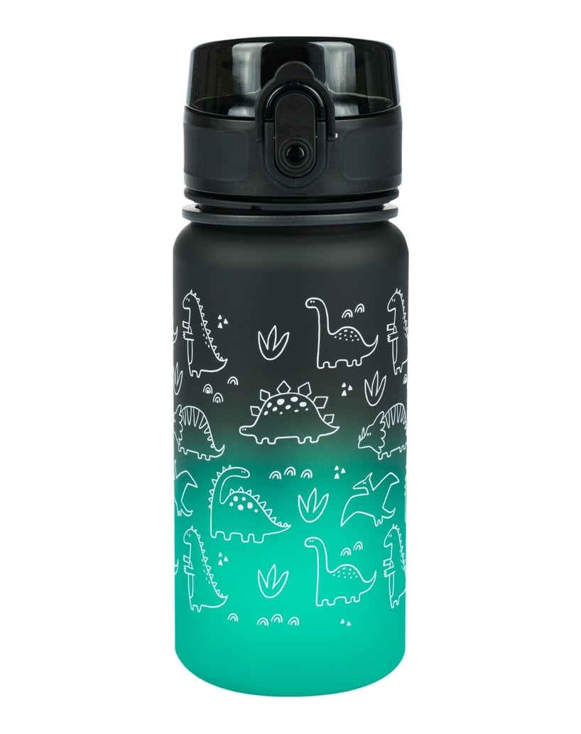 Baagl-Tritan-Trinkflasche-Dino,-350-ml-grün