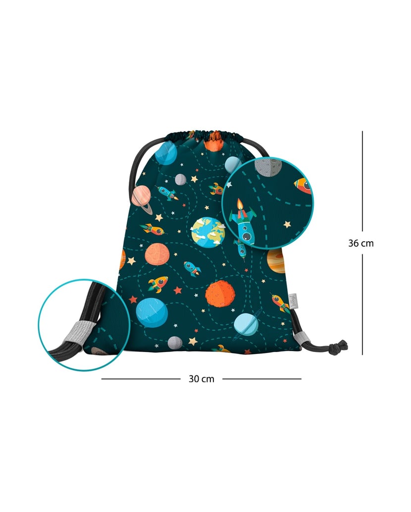Baagl-Kindergartenbeutel-Planeten-blau