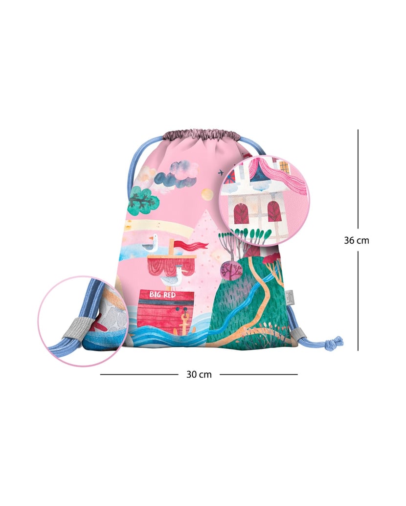 Baagl-Kindergartenbeutel-Märchen-rosa