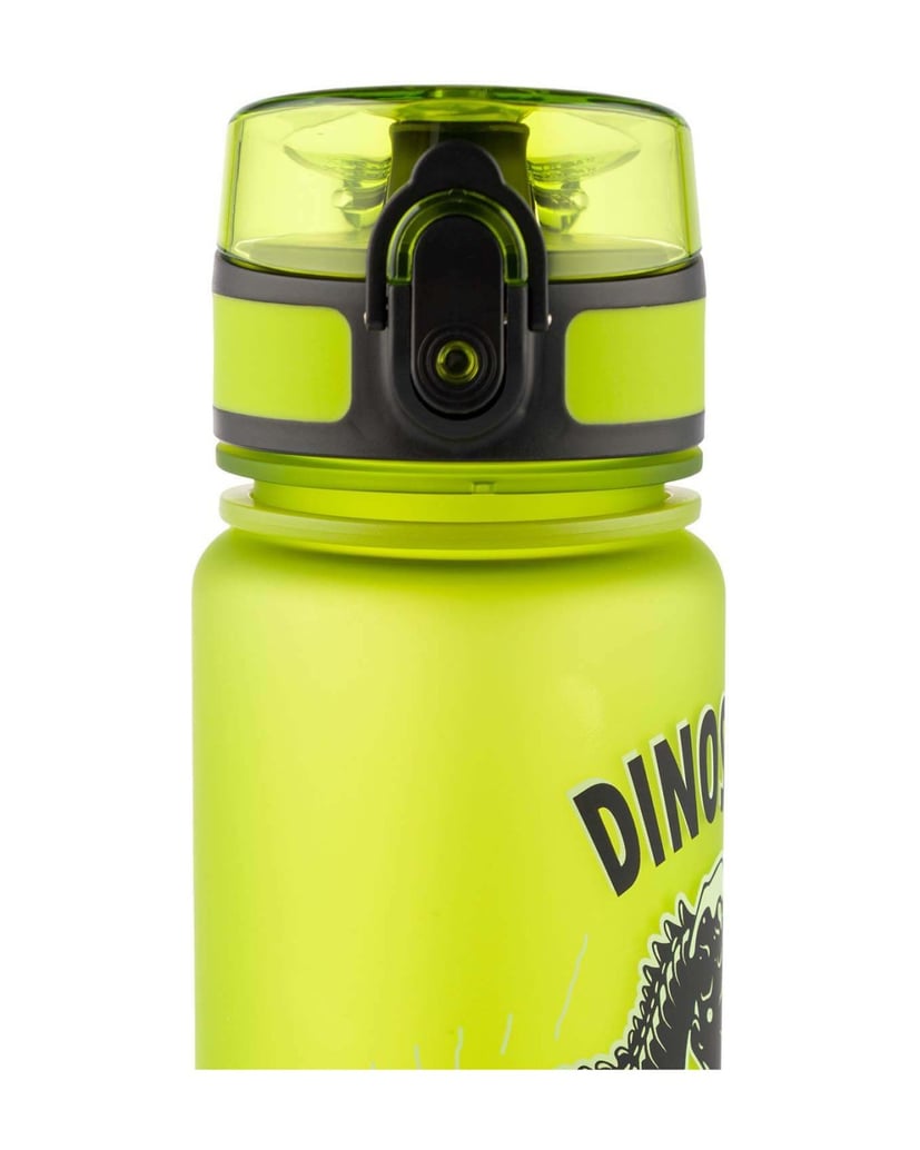 Baagl-Tritan-Trinkflasche-Dinosaurier,-500-ml-grün