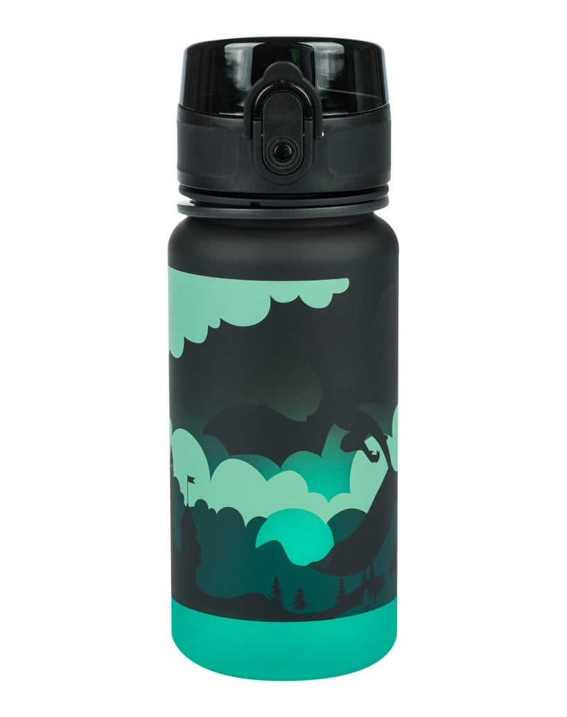 Baagl-Tritan-Trinkflasche-Drache,-350-ml-schwarz
