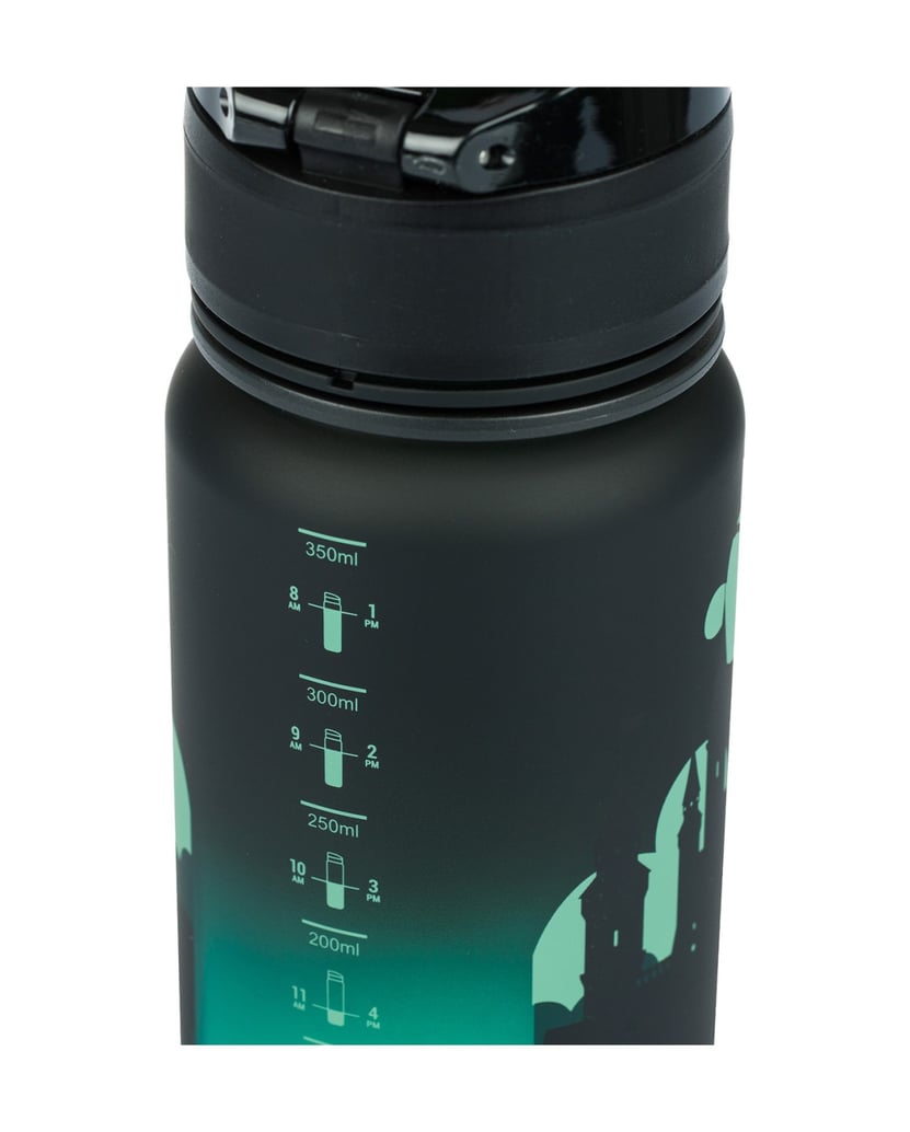 Baagl-Tritan-Trinkflasche-Drache,-350-ml-schwarz