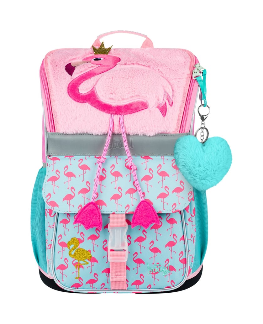 Baagl-Zippy-Flamingo-Schulranzen-Set-3tlg-rosa