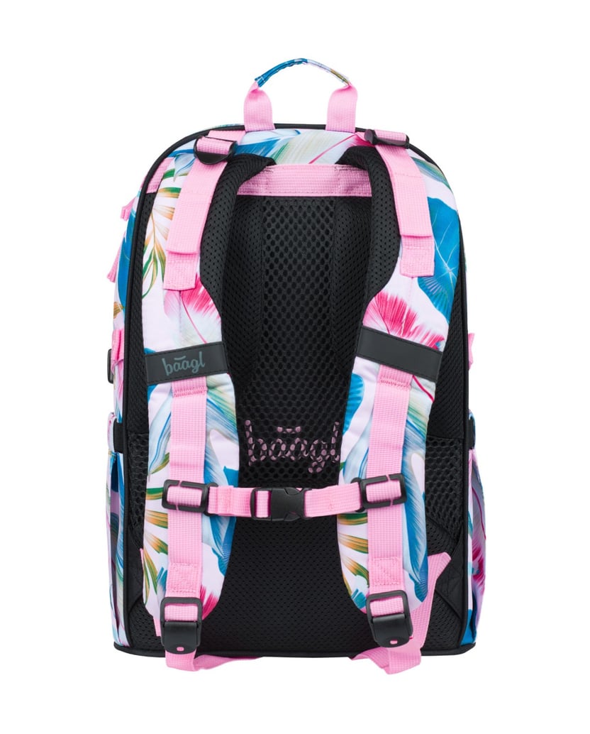 Baagl-Skate-Leafs-Rucksack-Set-3tlg-multicolor
