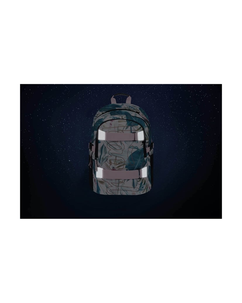 Baagl-Skate-Leafs-Rucksack-Set-3tlg-multicolor