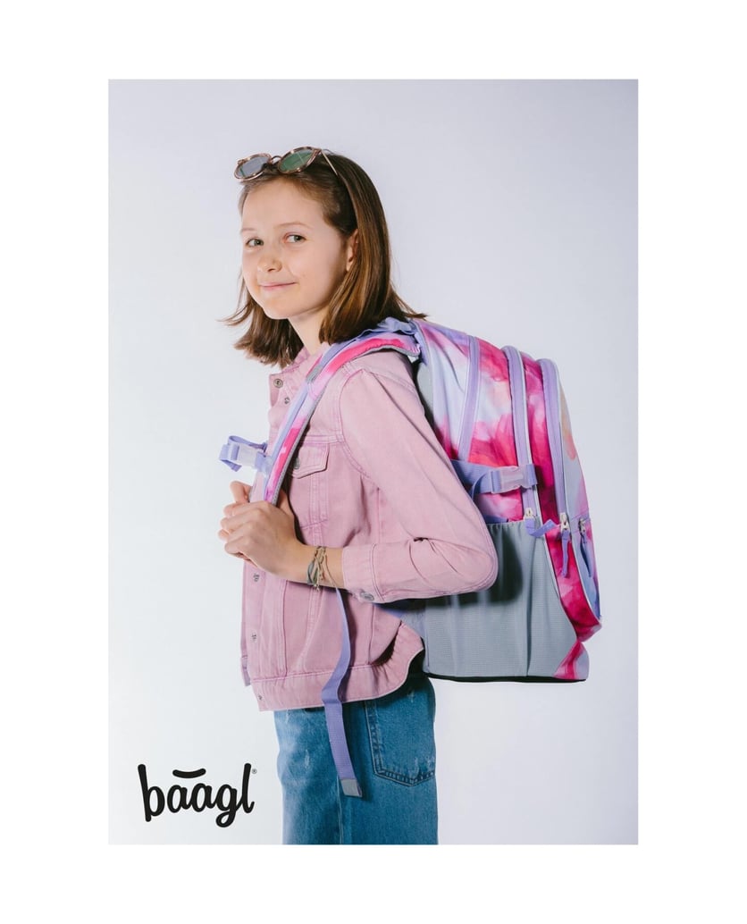 Baagl-Core-Painting-Rucksack-Set-3tlg-rosa