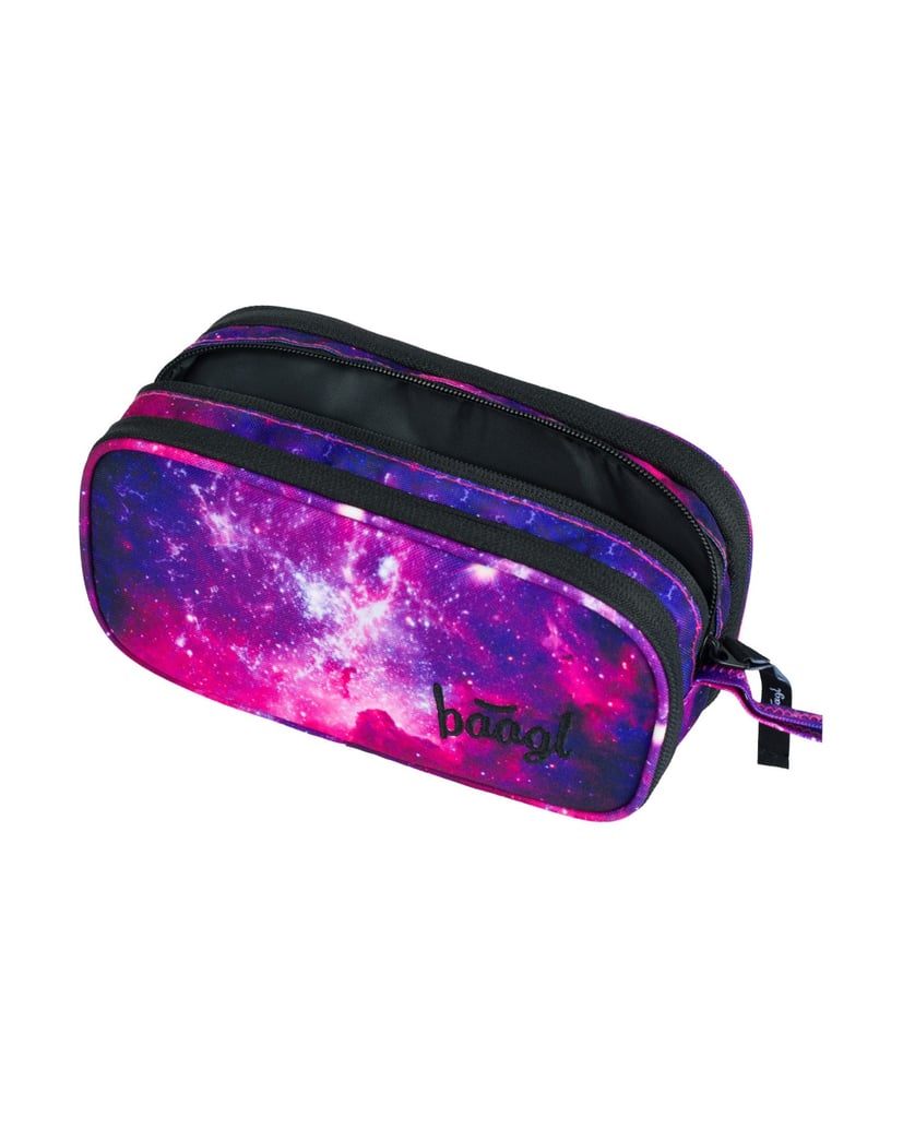 Baagl-Student-Federmäppchen-Etue-Galaxy-lila