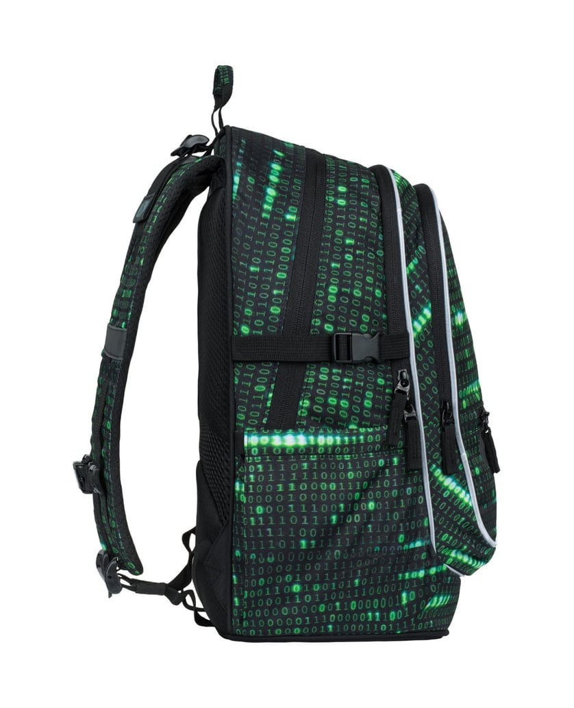 Baagl-Core-Numbers-Rucksack-Set-3tlg-schwarz