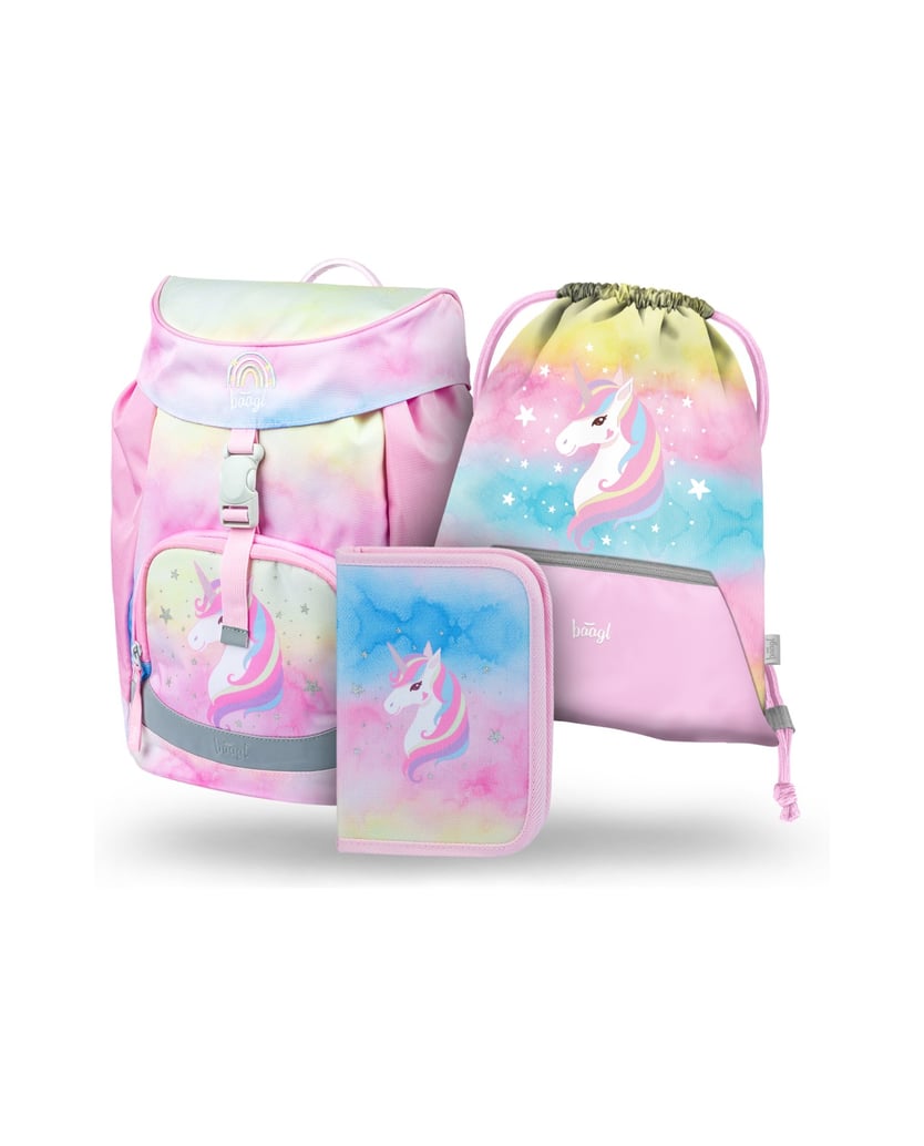 Baagl-Airy-Einhorn-Rucksack-Set-3tlg-rosa