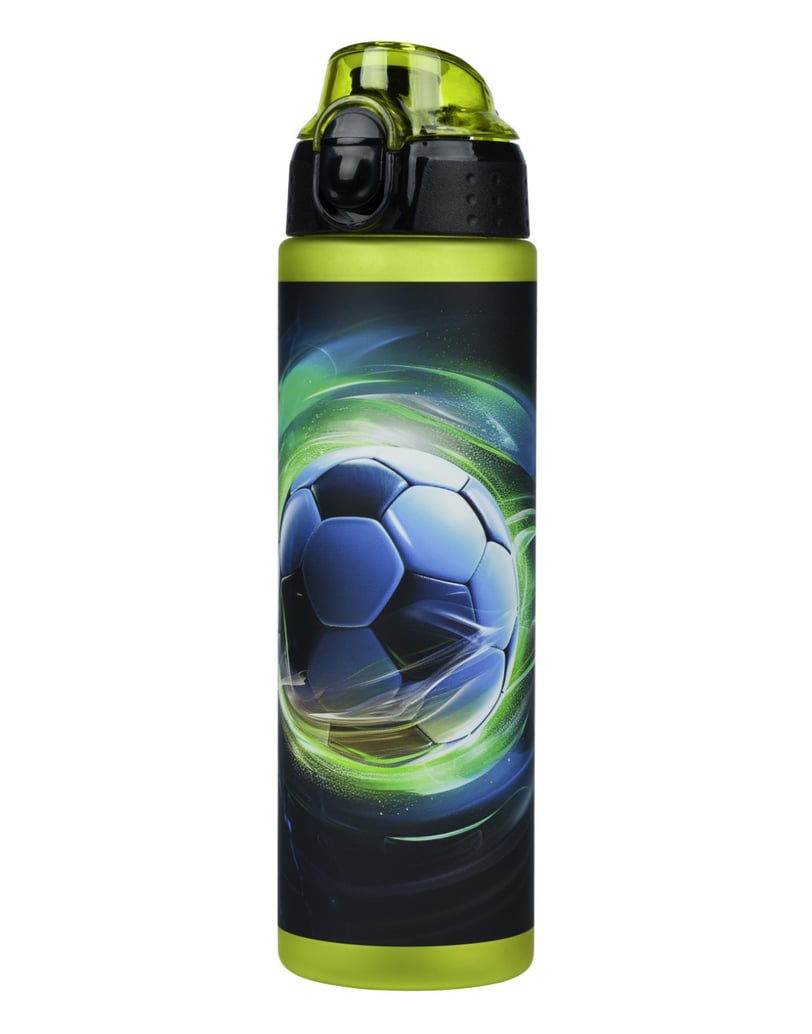 Baagl-Tritan-Trinkflasche-Fußball,-700-ml-grün