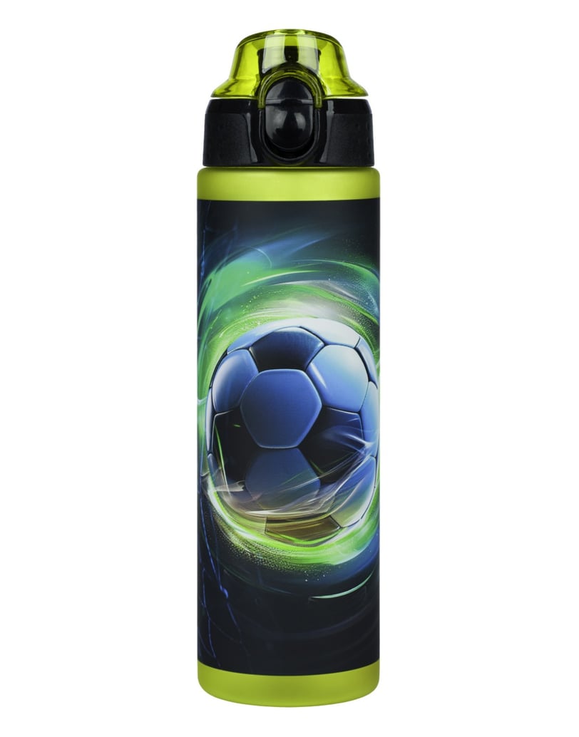 Baagl-Tritan-Trinkflasche-Fußball,-700-ml-grün