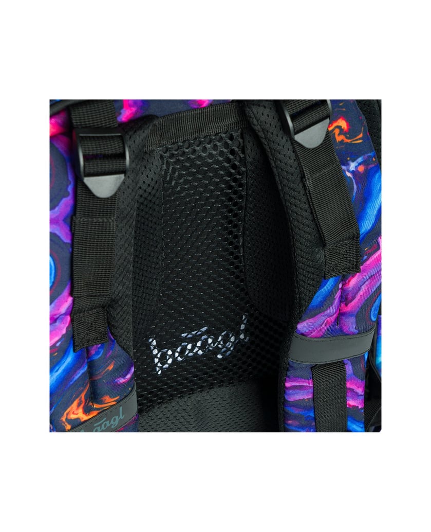 Baagl-Schulrucksack-Core-Marble-lila