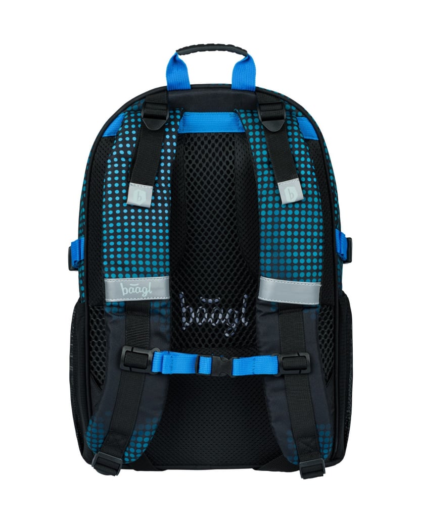 Baagl-Core-Football-Player-Rucksack-Set-3tlg-grün