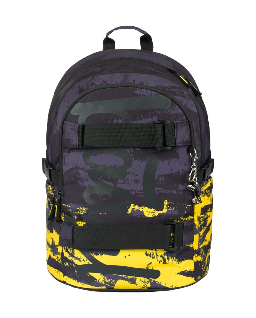 Baagl-Schulrucksack-Skate-Dune-grau