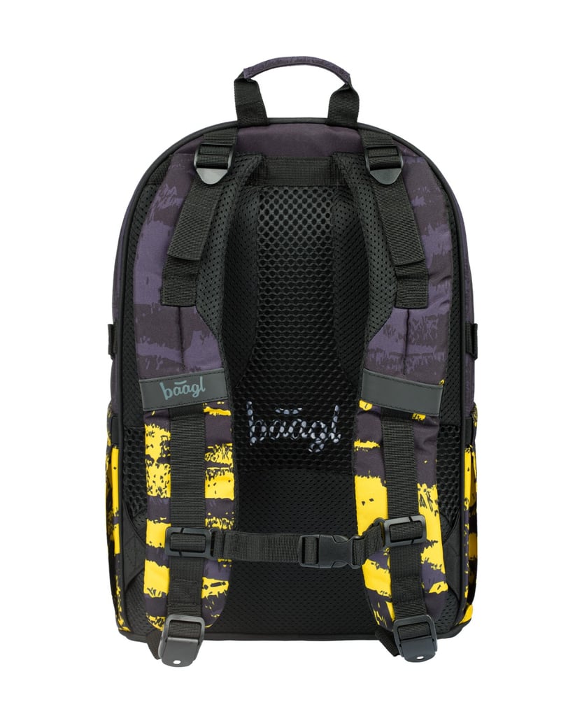 Baagl-Schulrucksack-Skate-Dune-grau
