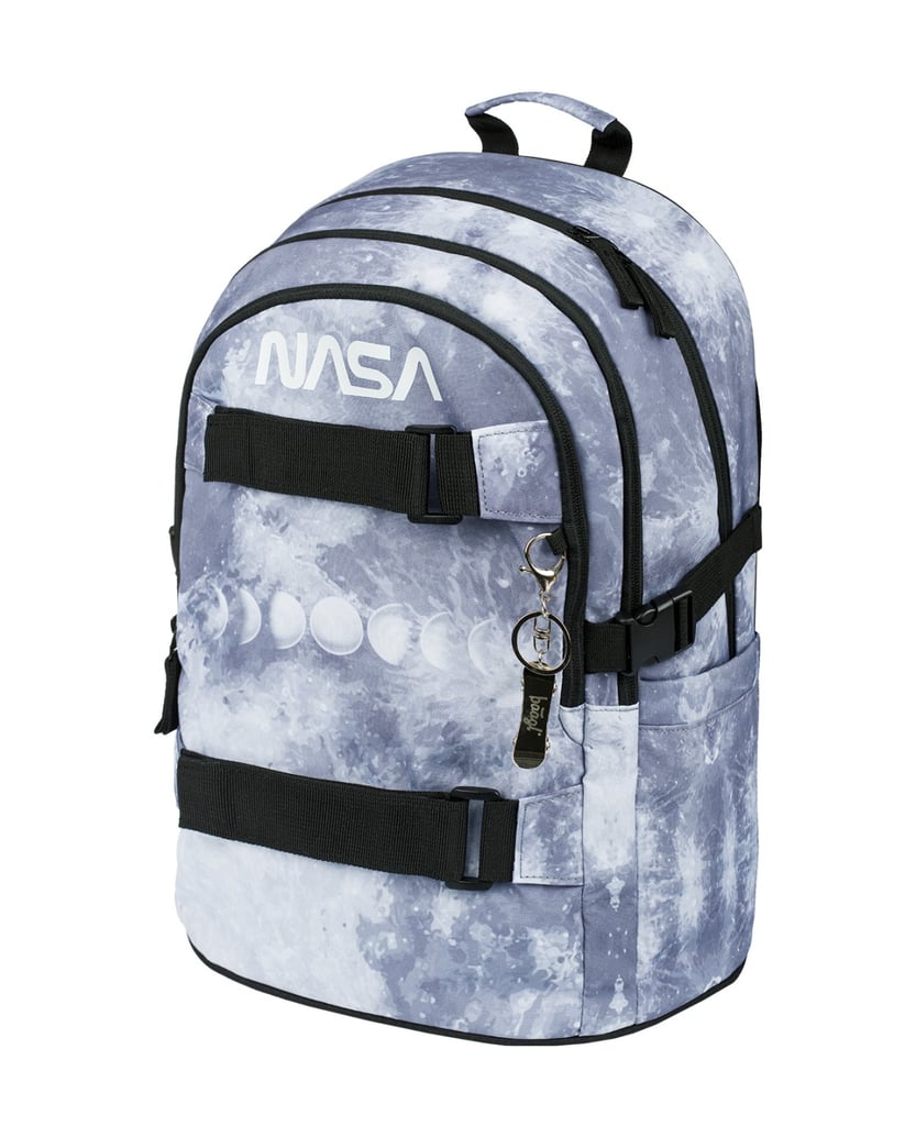 Baagl-Schulrucksack-Skate-NASA-Grey-grau