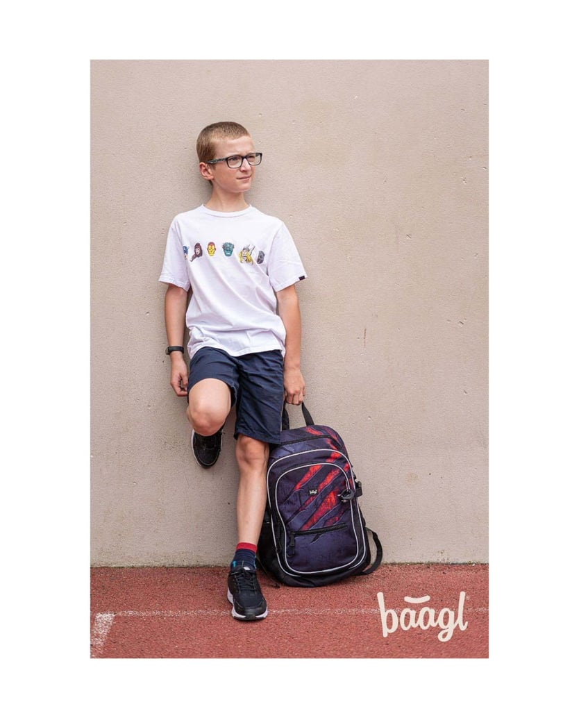 Baagl-Core-Lava-Rucksack-Set-3tlg-grau