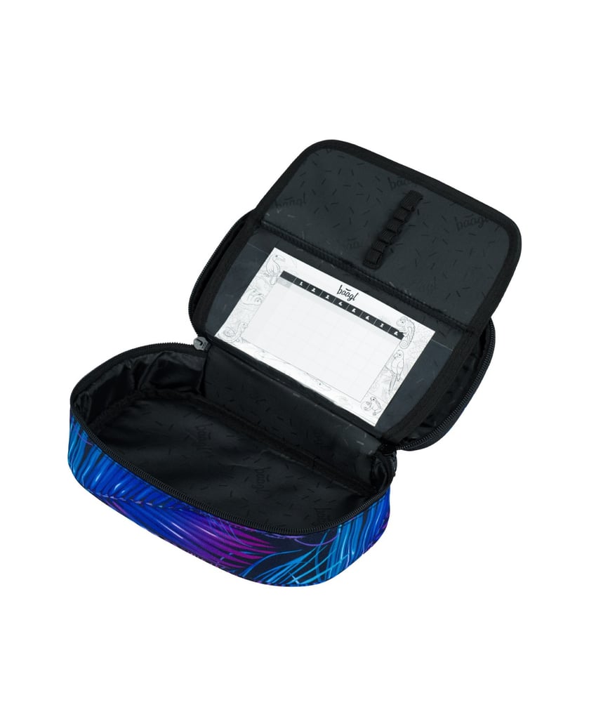 Baagl-Federmäppchen-Etui-Palm-blau