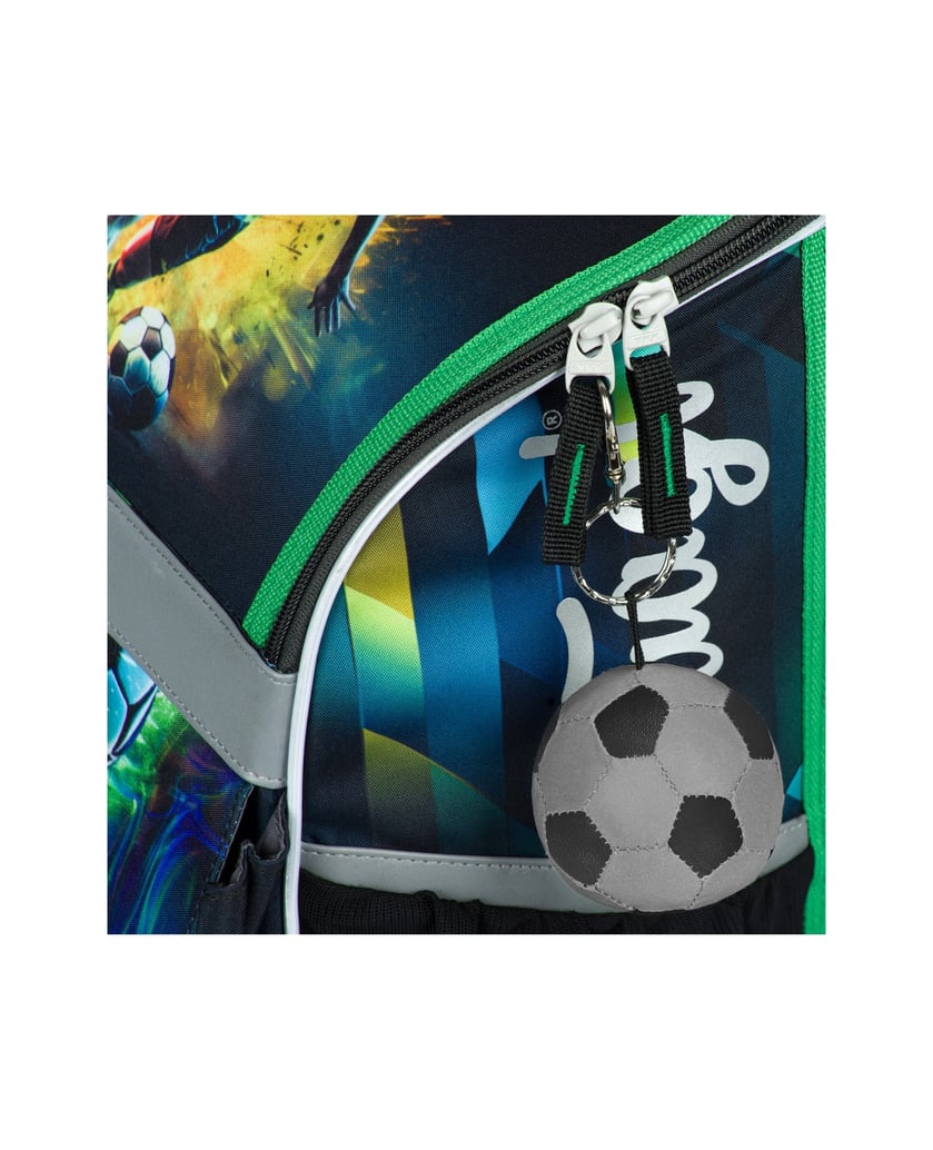 Baagl-Schulranzen-Zippy-Fußballspieler-grün