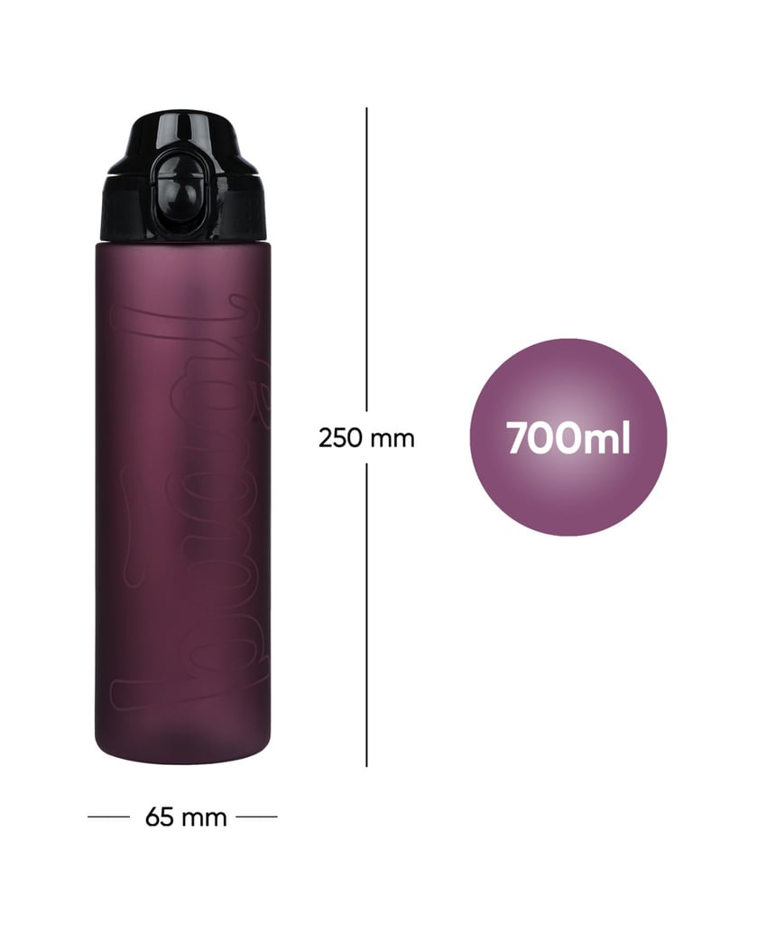 Baagl-Tritan-Trinkflasche-Ruby,-700-ml-rot