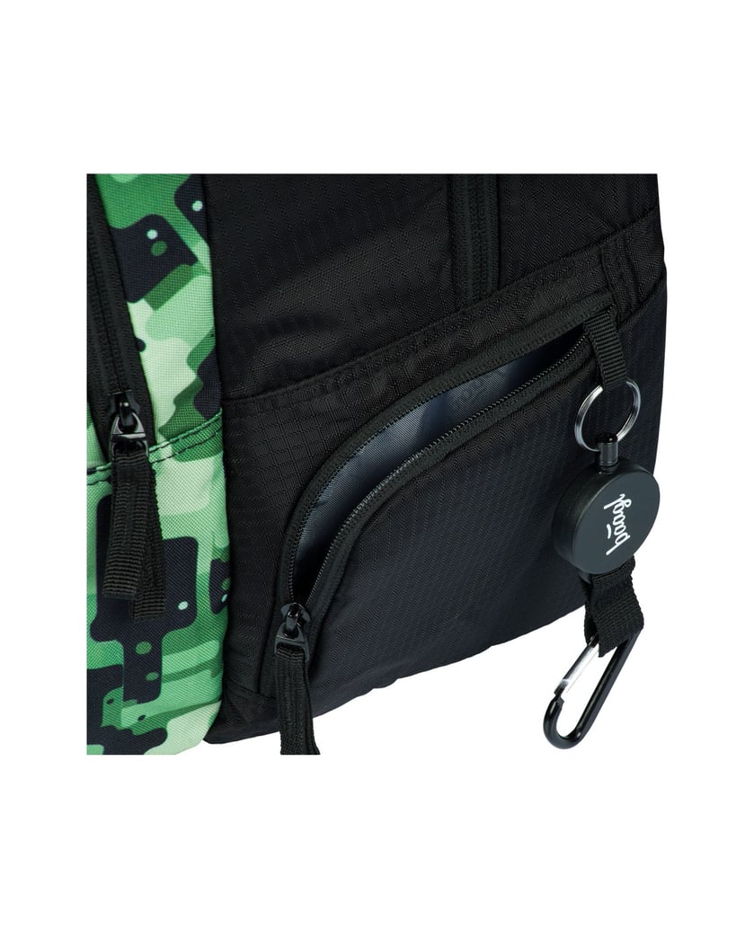 Baagl-Rucksack-Coolmate-Green-schwarz