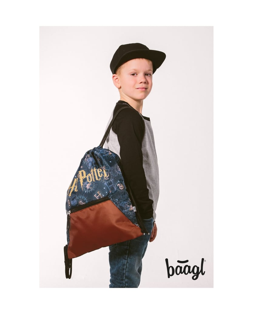 Baagl-Turnbeutel-HP-Hogwarts-Schwarz-schwarz