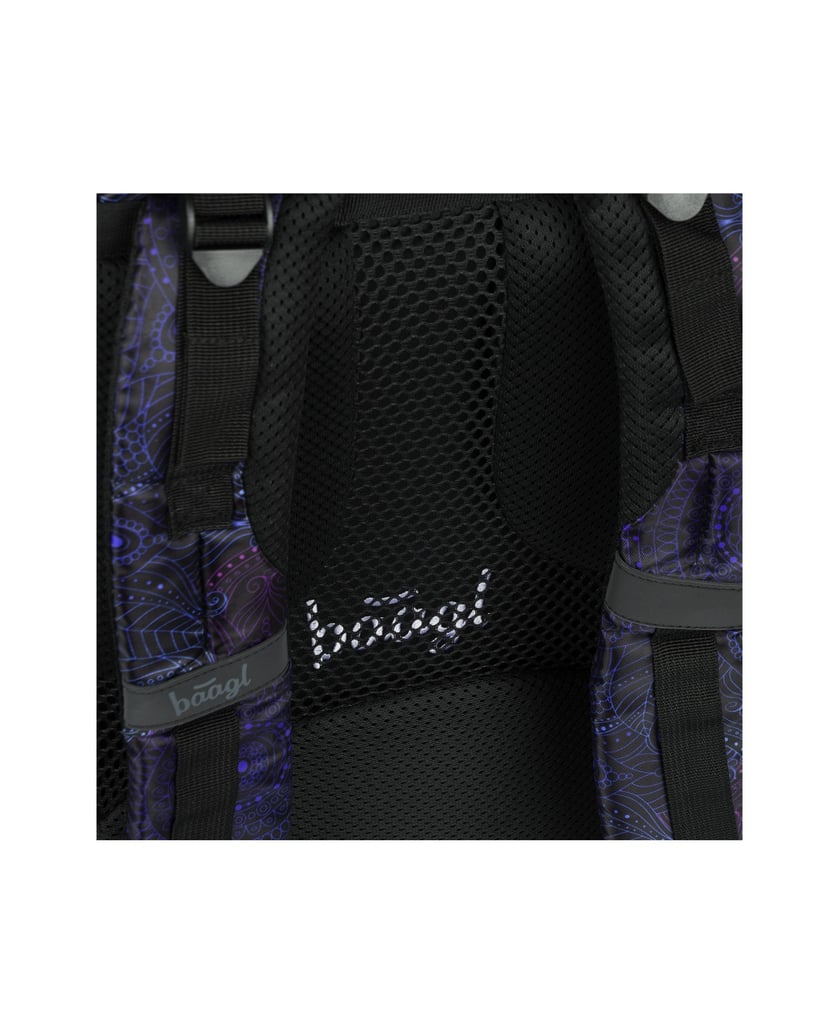 Baagl-Schulrucksack-Cubic-Zen-schwarz