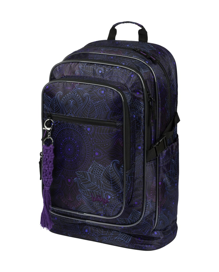 Baagl-Schulrucksack-Cubic-Zen-schwarz