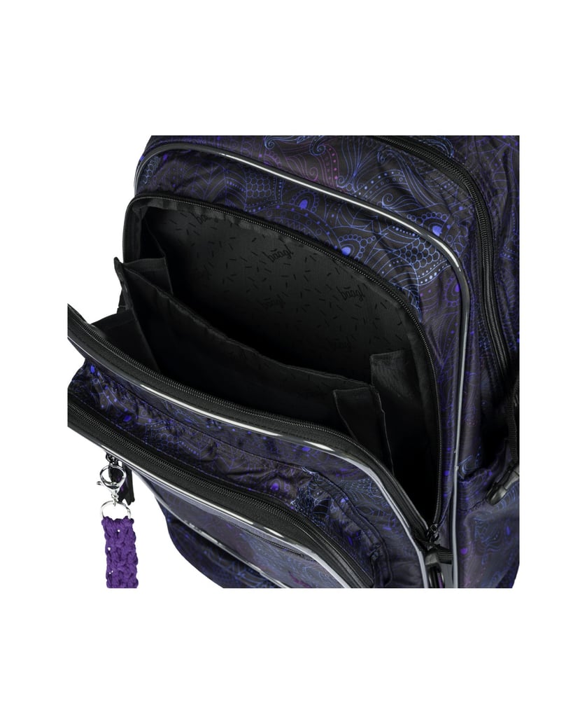 Baagl-Schulrucksack-Cubic-Zen-schwarz