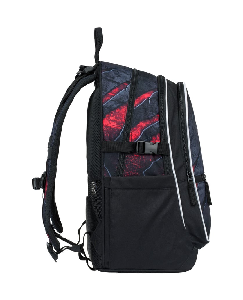 Baagl-Schulrucksack-Core-Lava-grau
