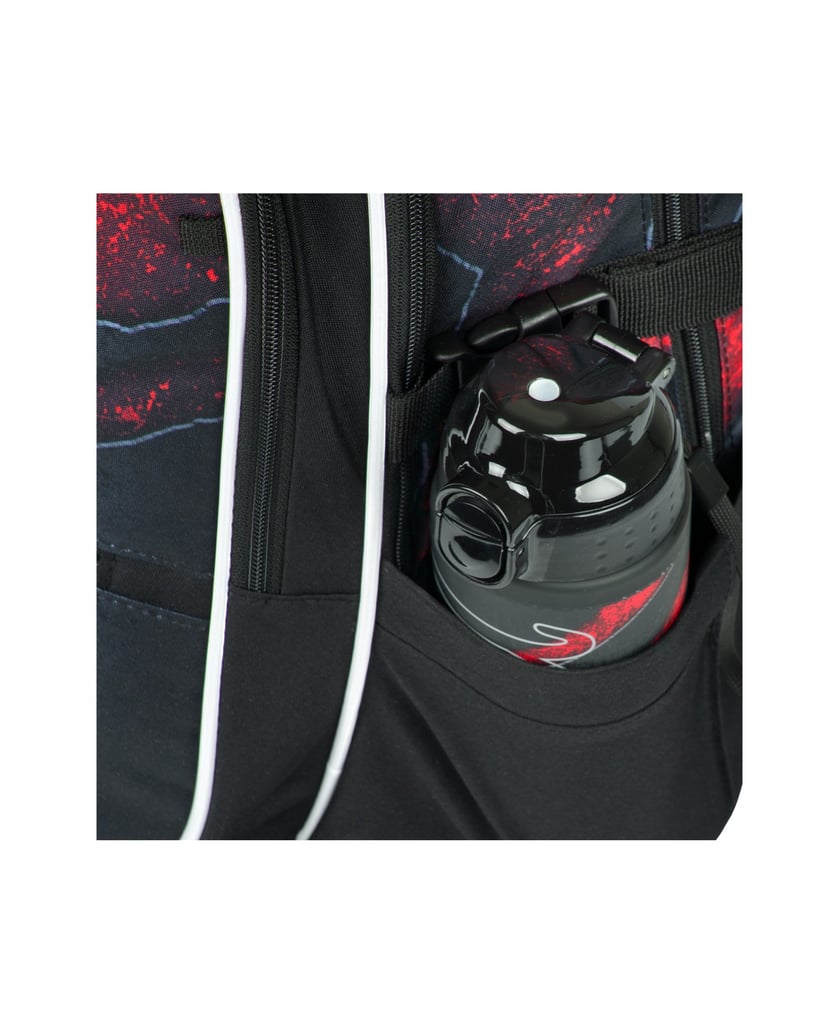 Baagl-Schulrucksack-Core-Lava-grau