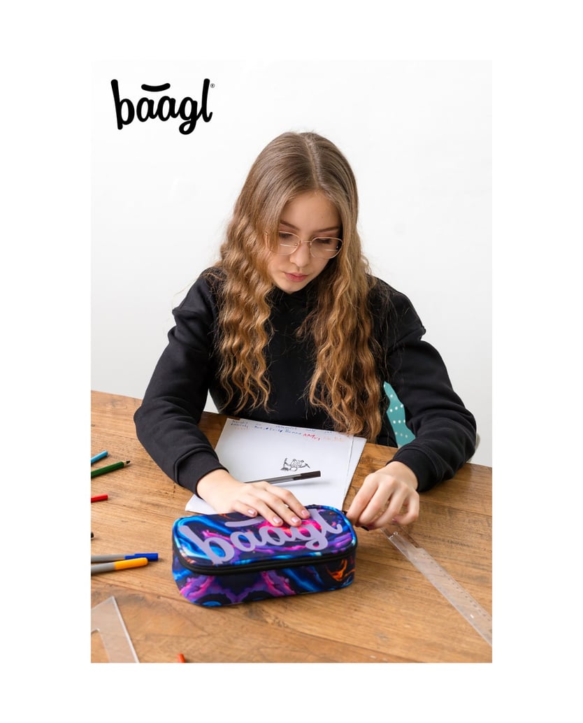 Baagl-Federmäppchen-Etui-Marble-lila