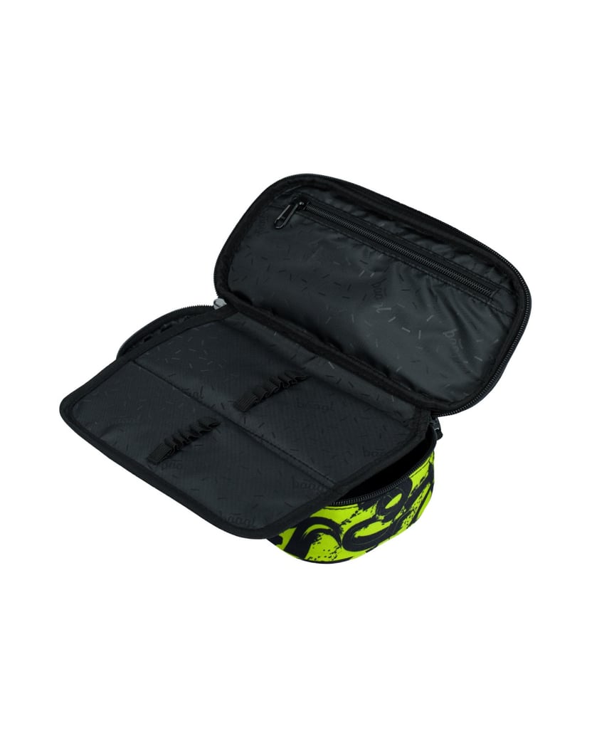 Baagl-Federmäppchen-Etui-Lime-schwarz