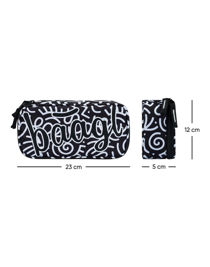Baagl-Federmäppchen-Etui-Element-schwarz